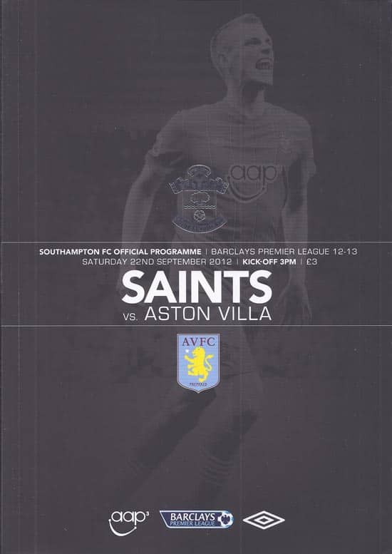 Southampton FC v Aston Villa FC